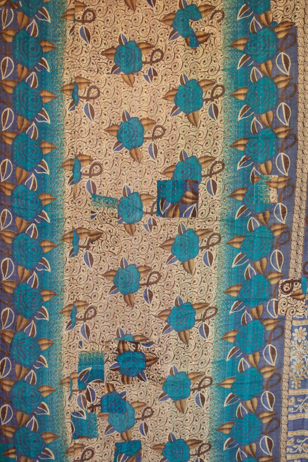 Delight No. 3 Kantha Large Throw