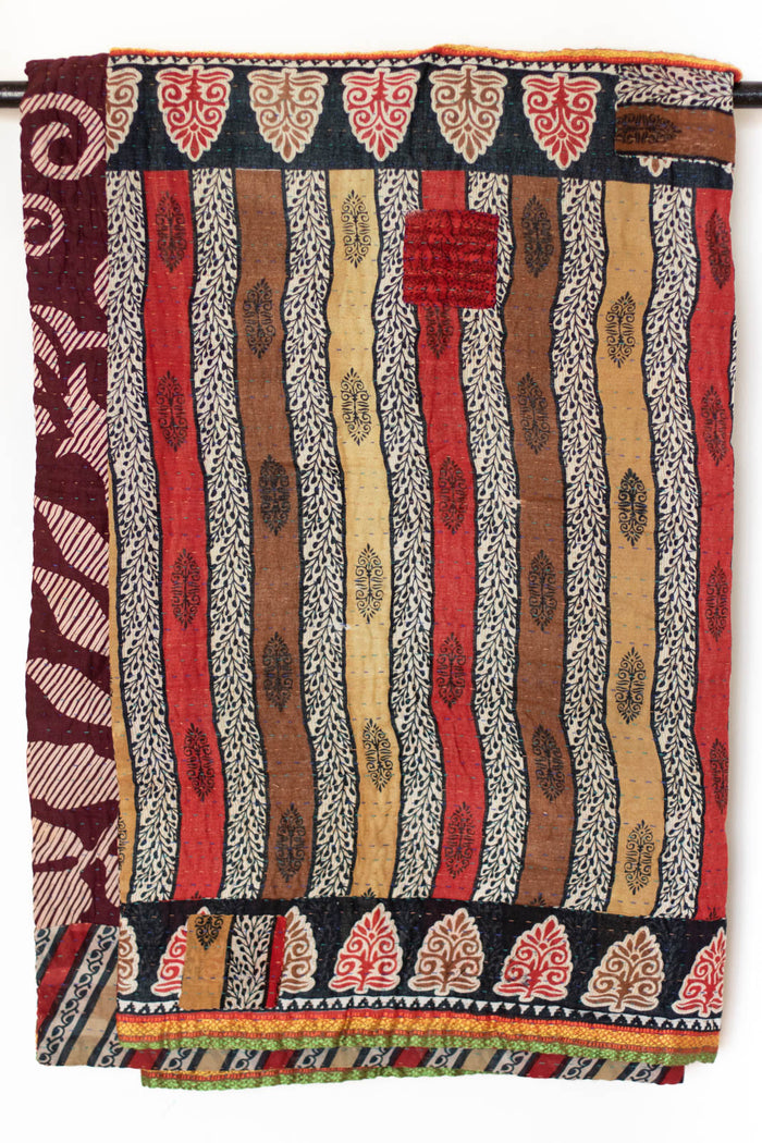 Kantha Extra Large 80" Throw