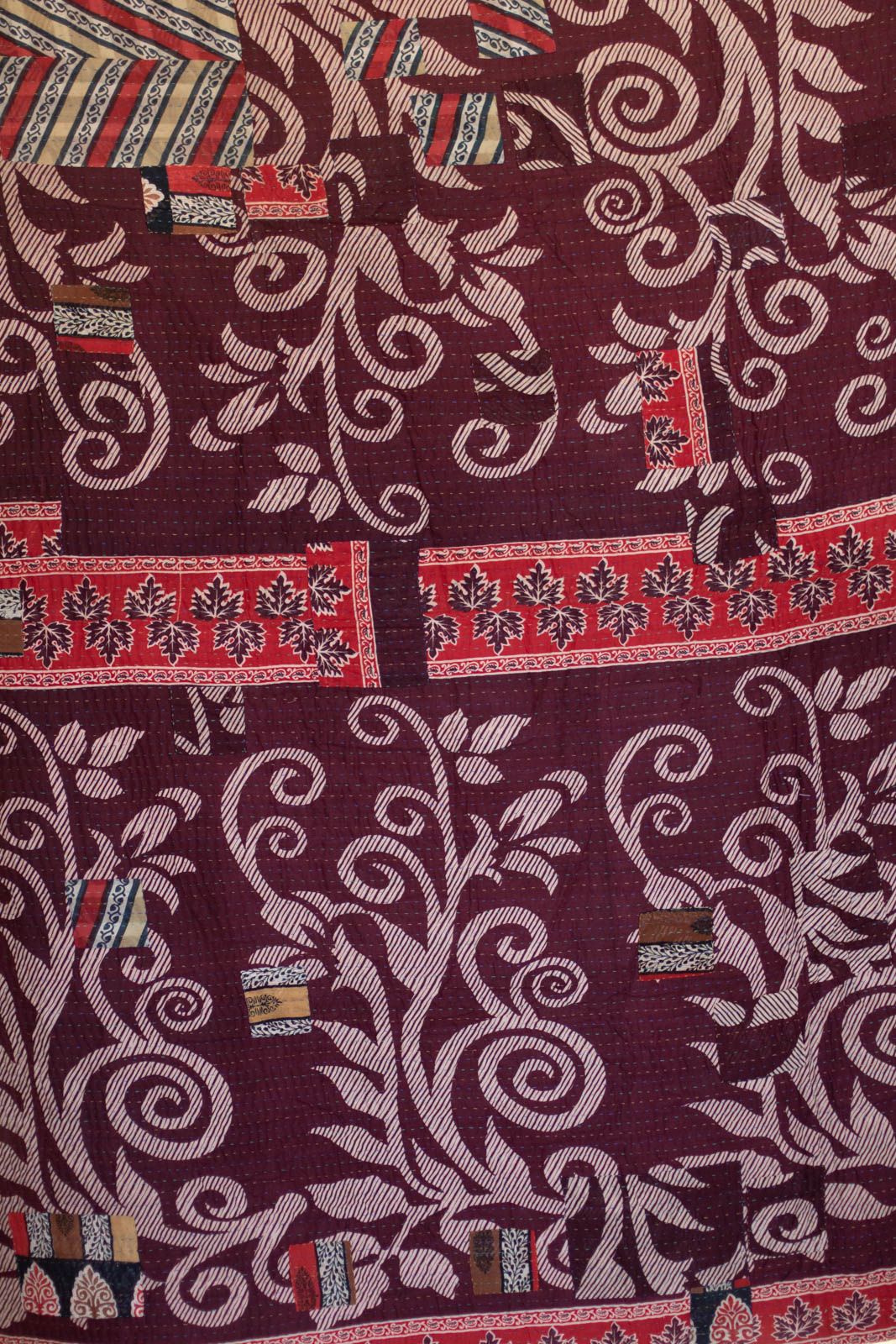 Delight No. 4 Kantha Large Throw