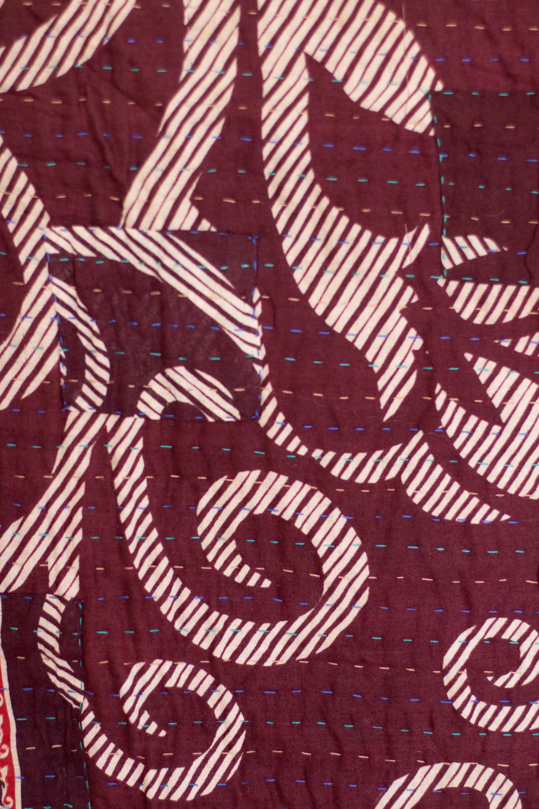 Delight No. 4 Kantha Large Throw