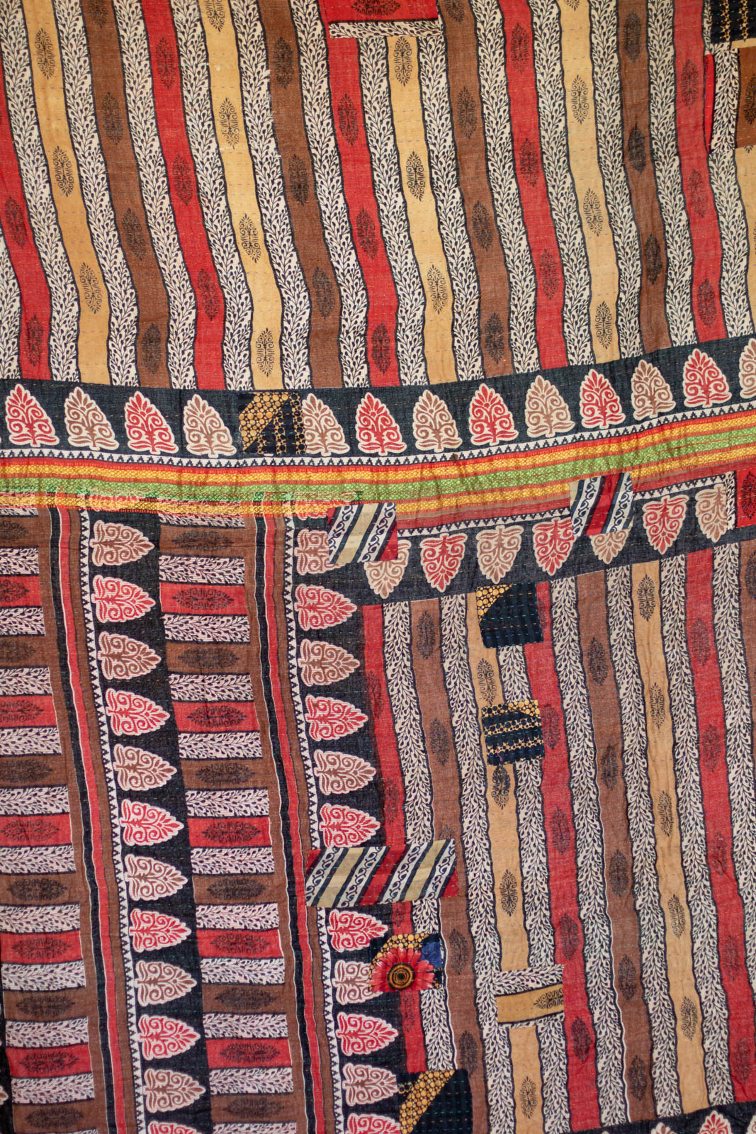 Delight No. 4 Kantha Large Throw