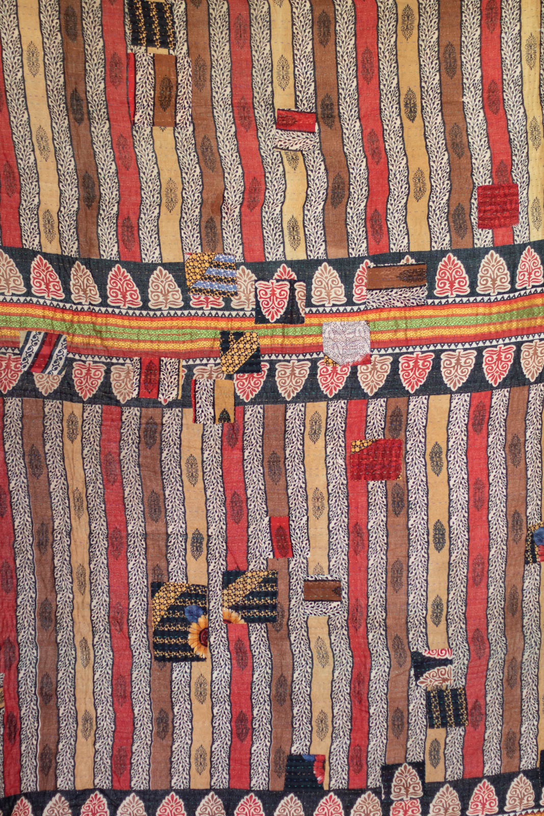 Delight No. 4 Kantha Large Throw