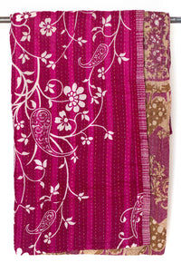 Kantha Extra Large 80" Throw