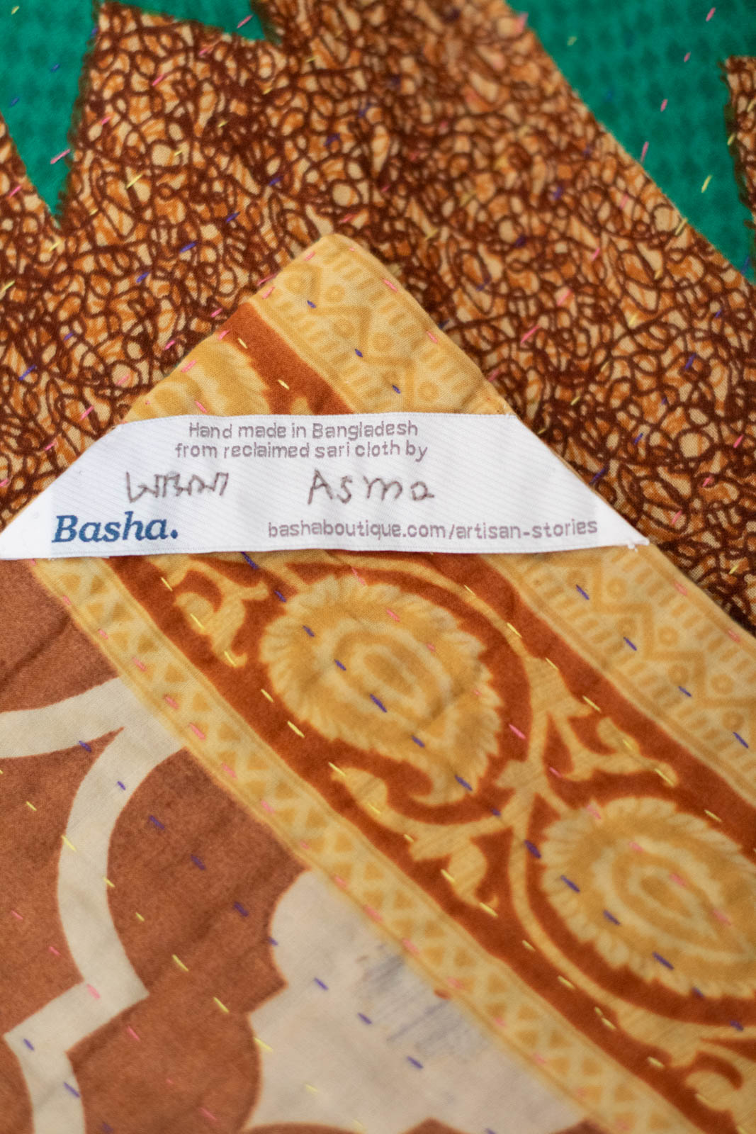 Create No. 5 Kantha Large Throw