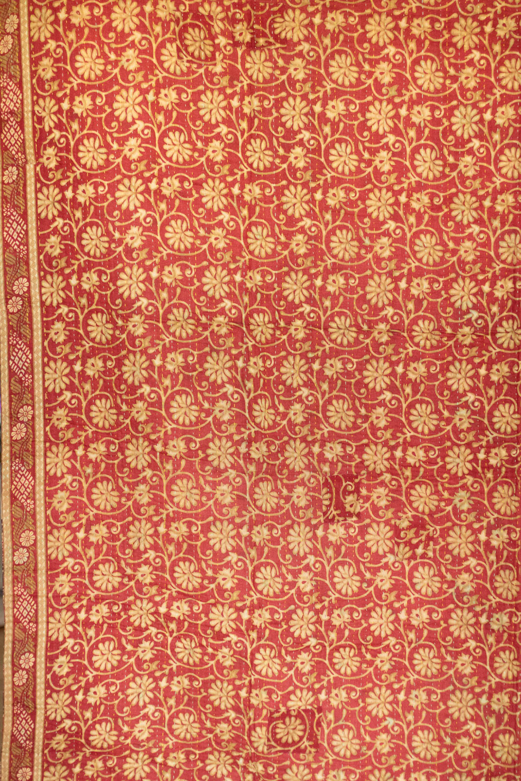 Gratitude No. 4 Kantha Large Throw
