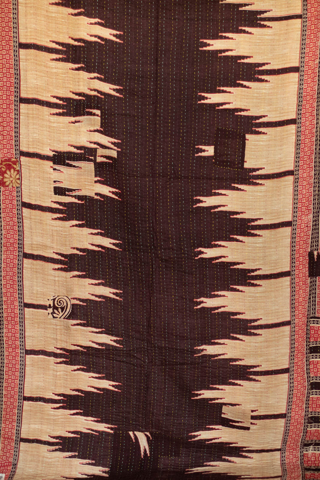 Gratitude No. 4 Kantha Large Throw