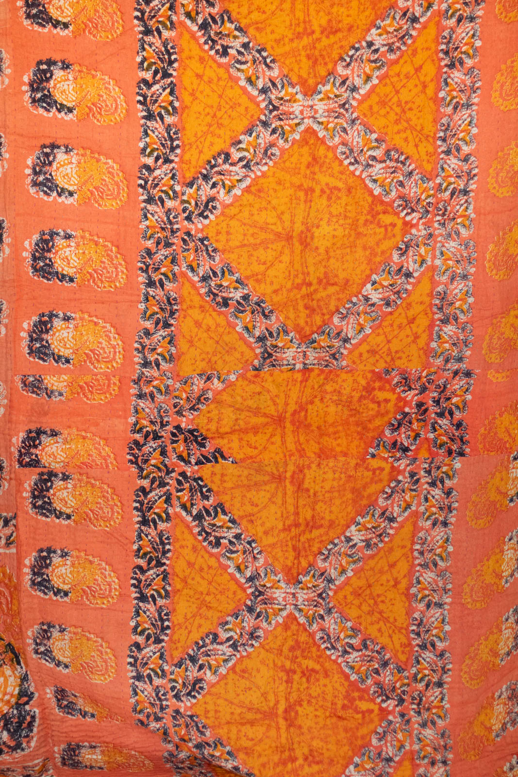 Gratitude No. 5 Kantha Large Throw