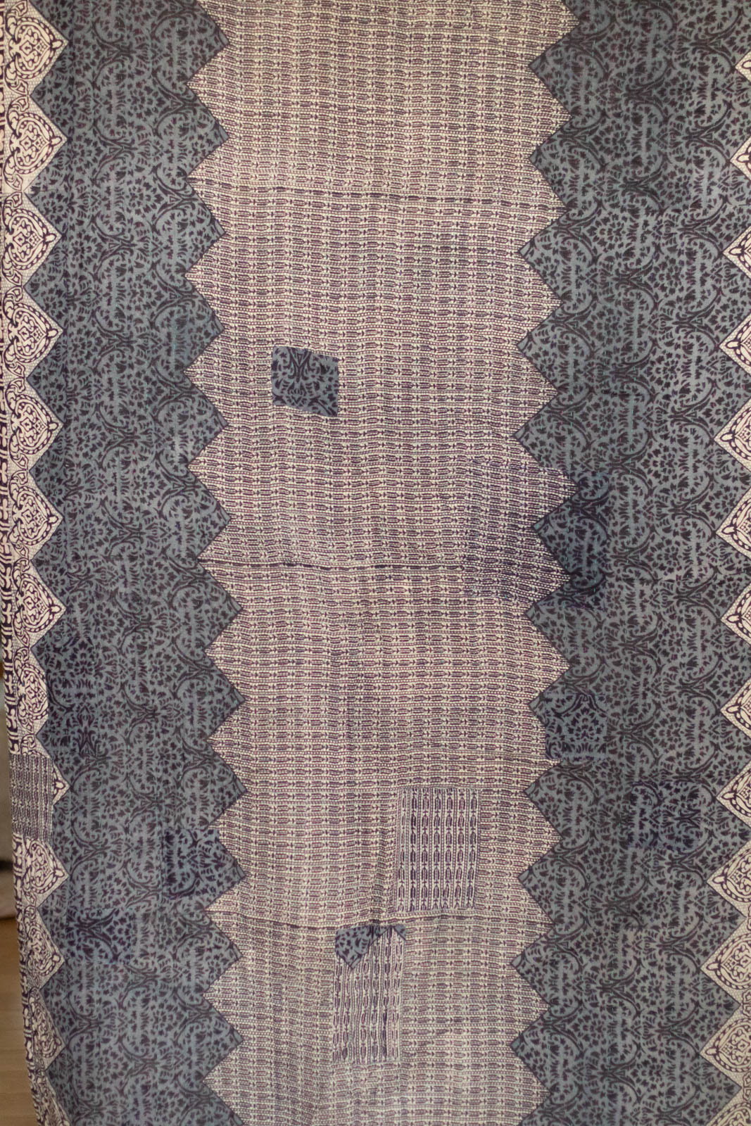 Gratitude No. 5 Kantha Large Throw