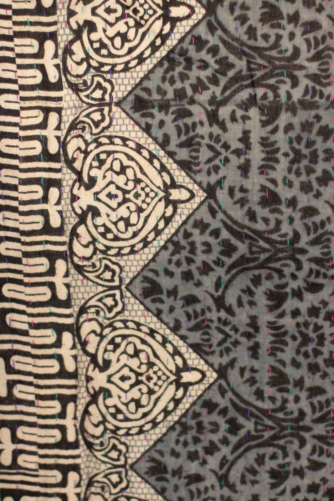 Gratitude No. 5 Kantha Large Throw