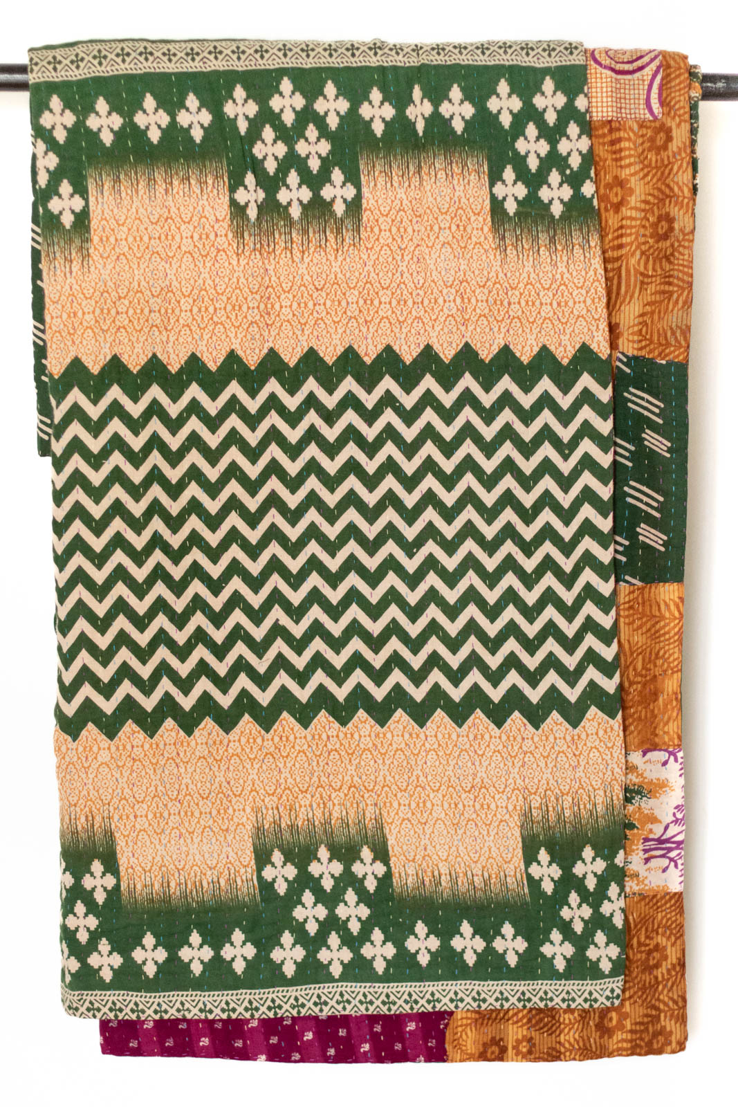Kantha Extra Large 80" Throw