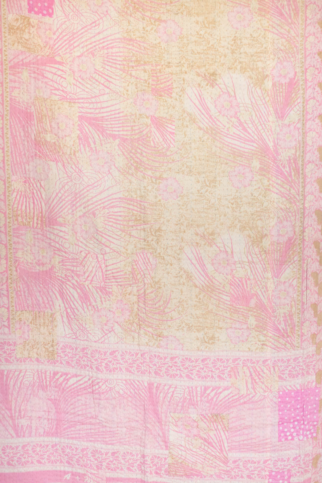 Narrate No. 4 Kantha Large Throw