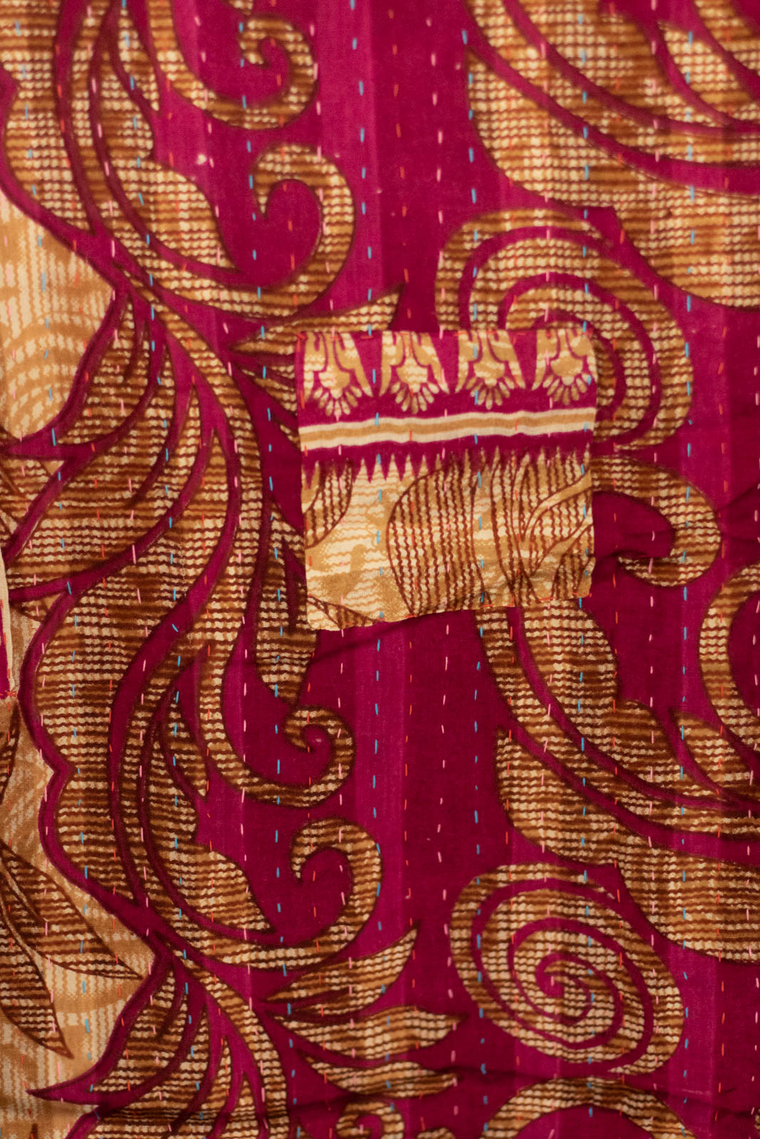 Abundant No. 6 Kantha Large Throw