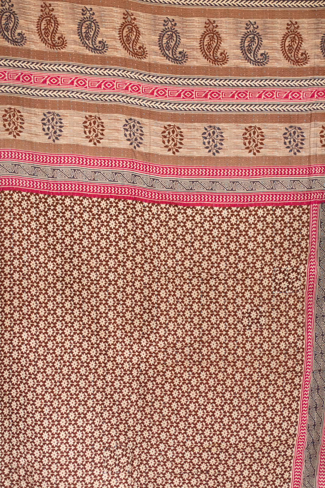 Abundant No. 6 Kantha Large Throw