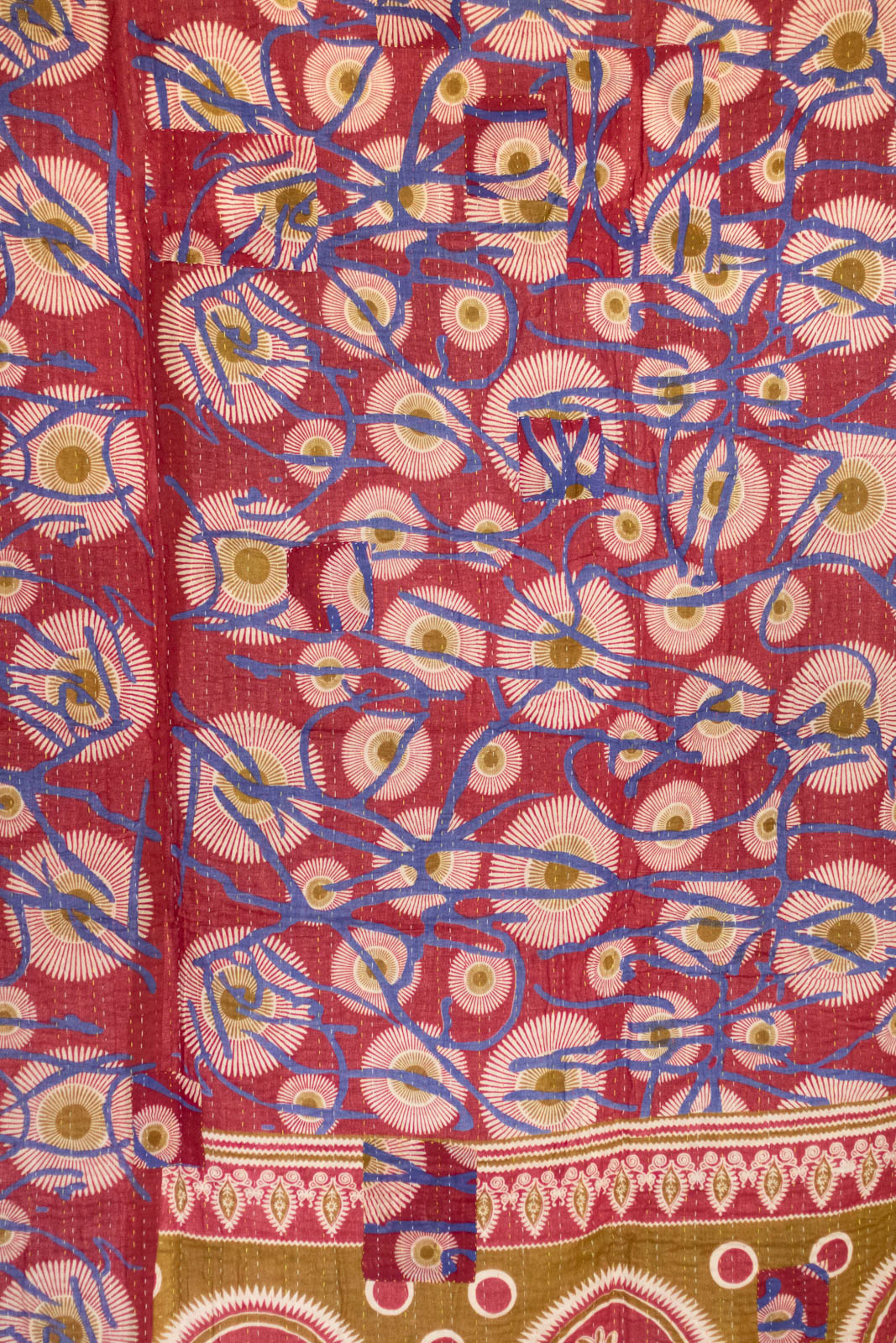 Narrate No. 5 Kantha Large Throw