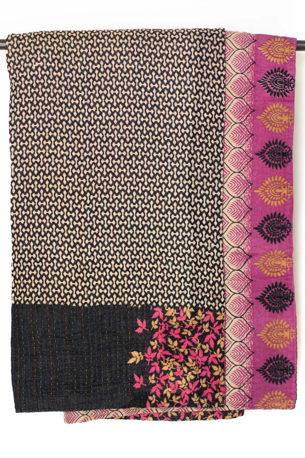 Kantha Extra Large 80" Throw