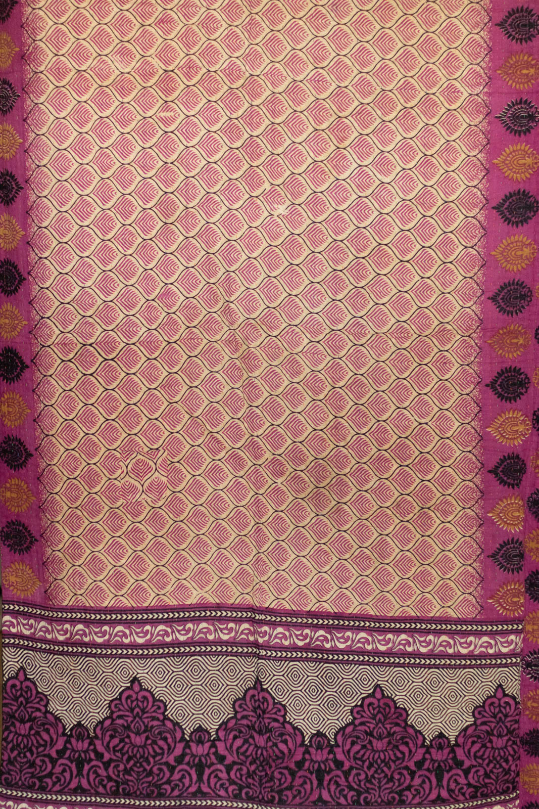 Reveal No. 10 Kantha Large Throw