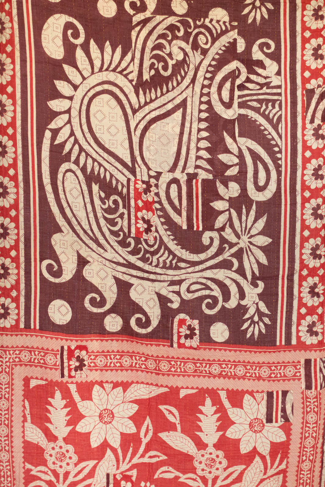 Narrate No. 6 Kantha Large Throw