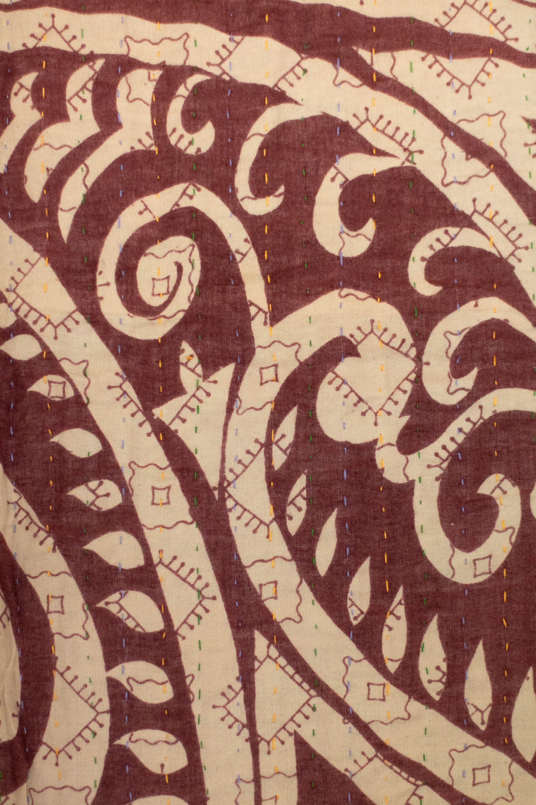 Narrate No. 6 Kantha Large Throw