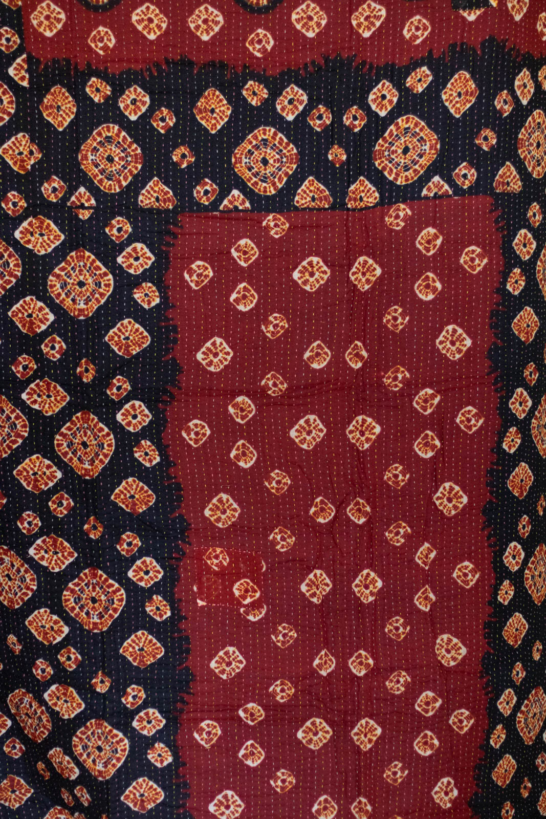 Narrate No. 9 Kantha Large Throw