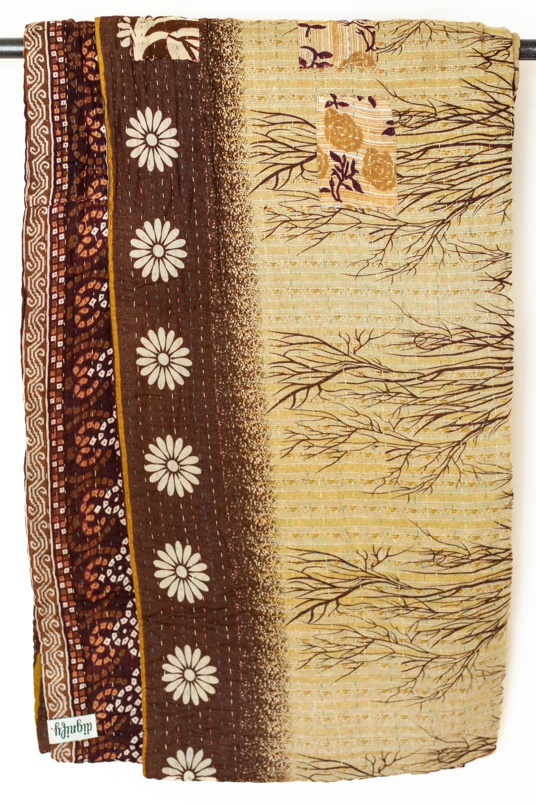 Kantha Extra Large 80" Throw