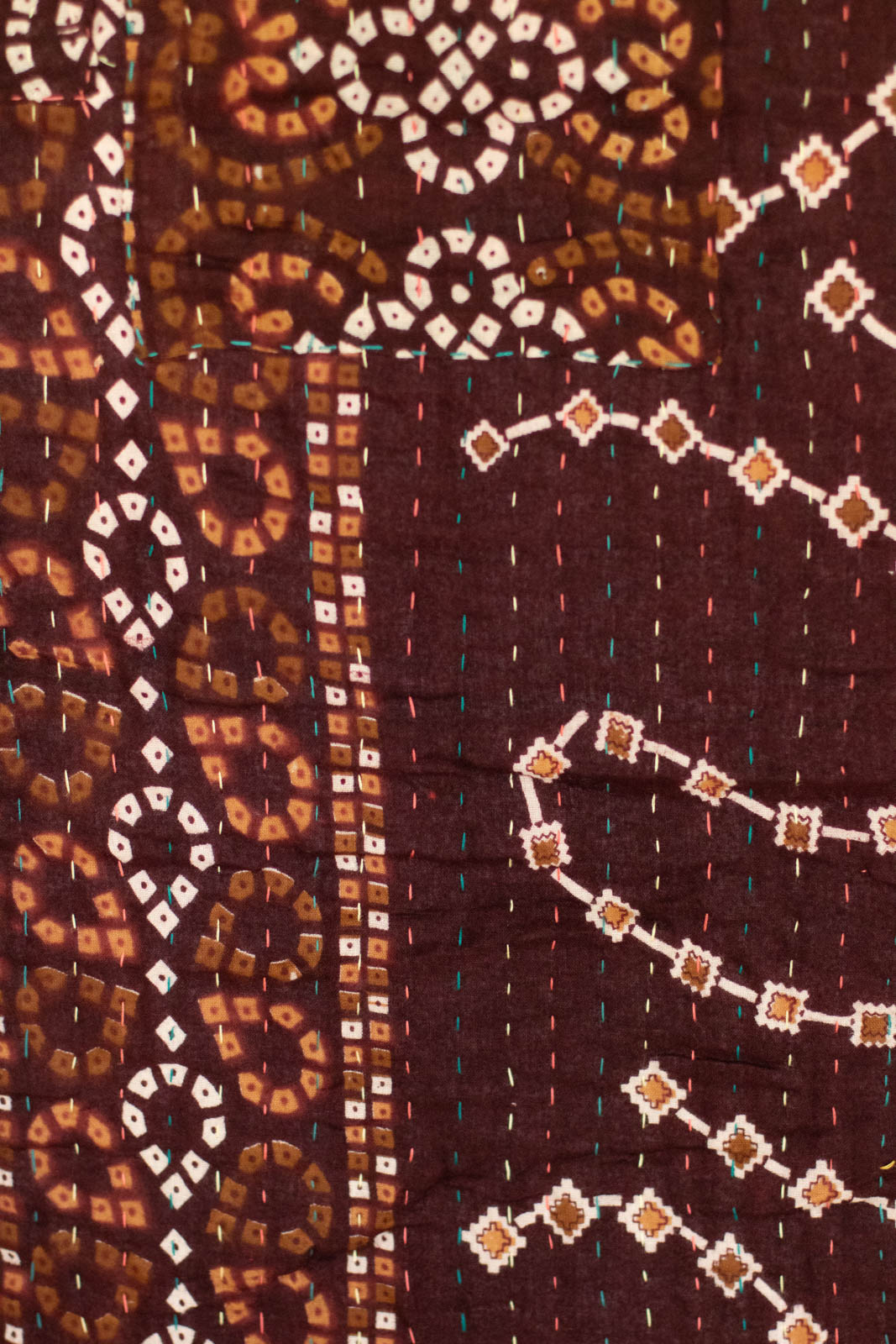 Shine No. 6 Kantha Large Throw