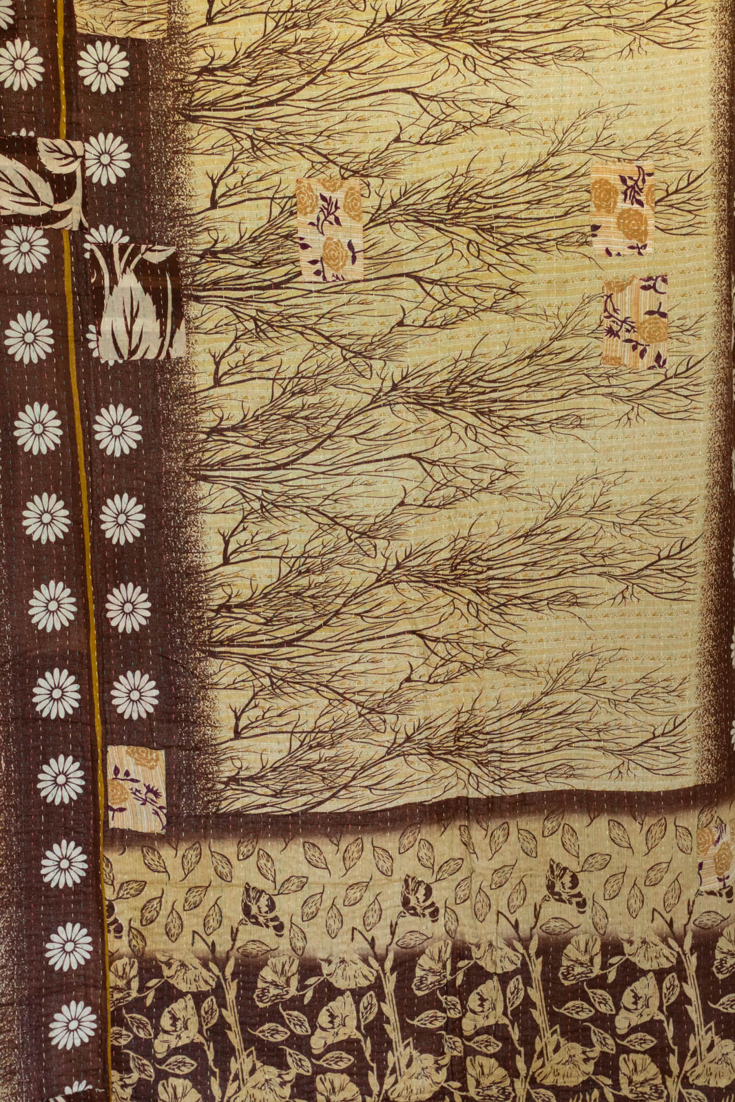 Shine No. 6 Kantha Large Throw