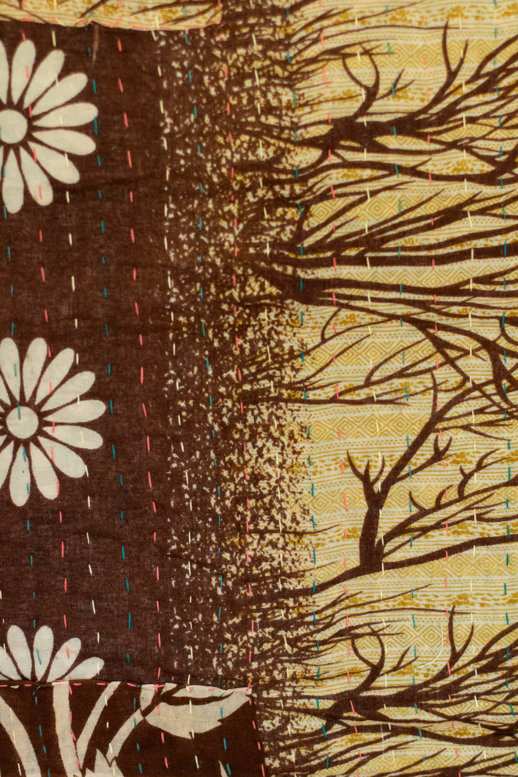 Shine No. 6 Kantha Large Throw