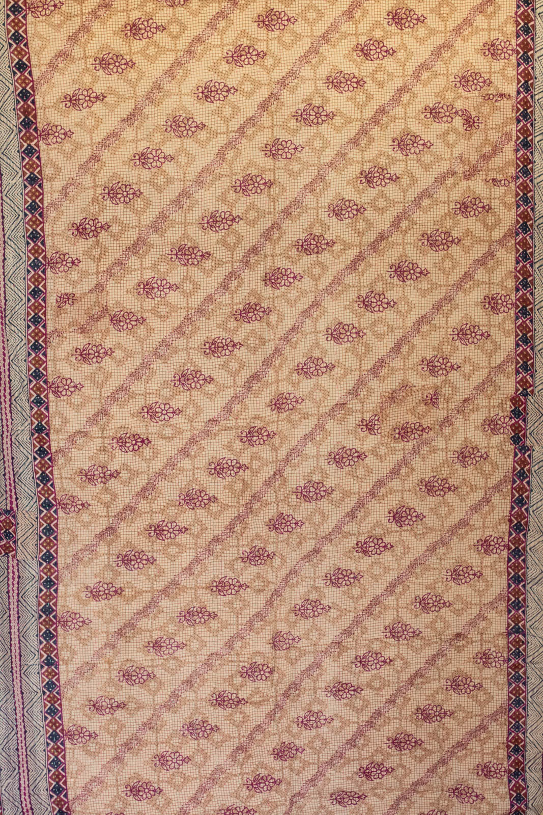 Reveal No. 1 Kantha Large Throw