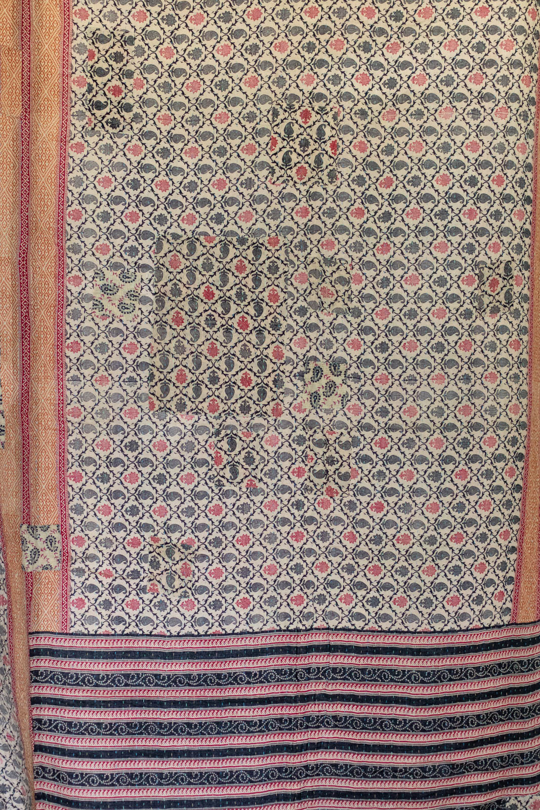 Reveal No. 2 Kantha Large Throw