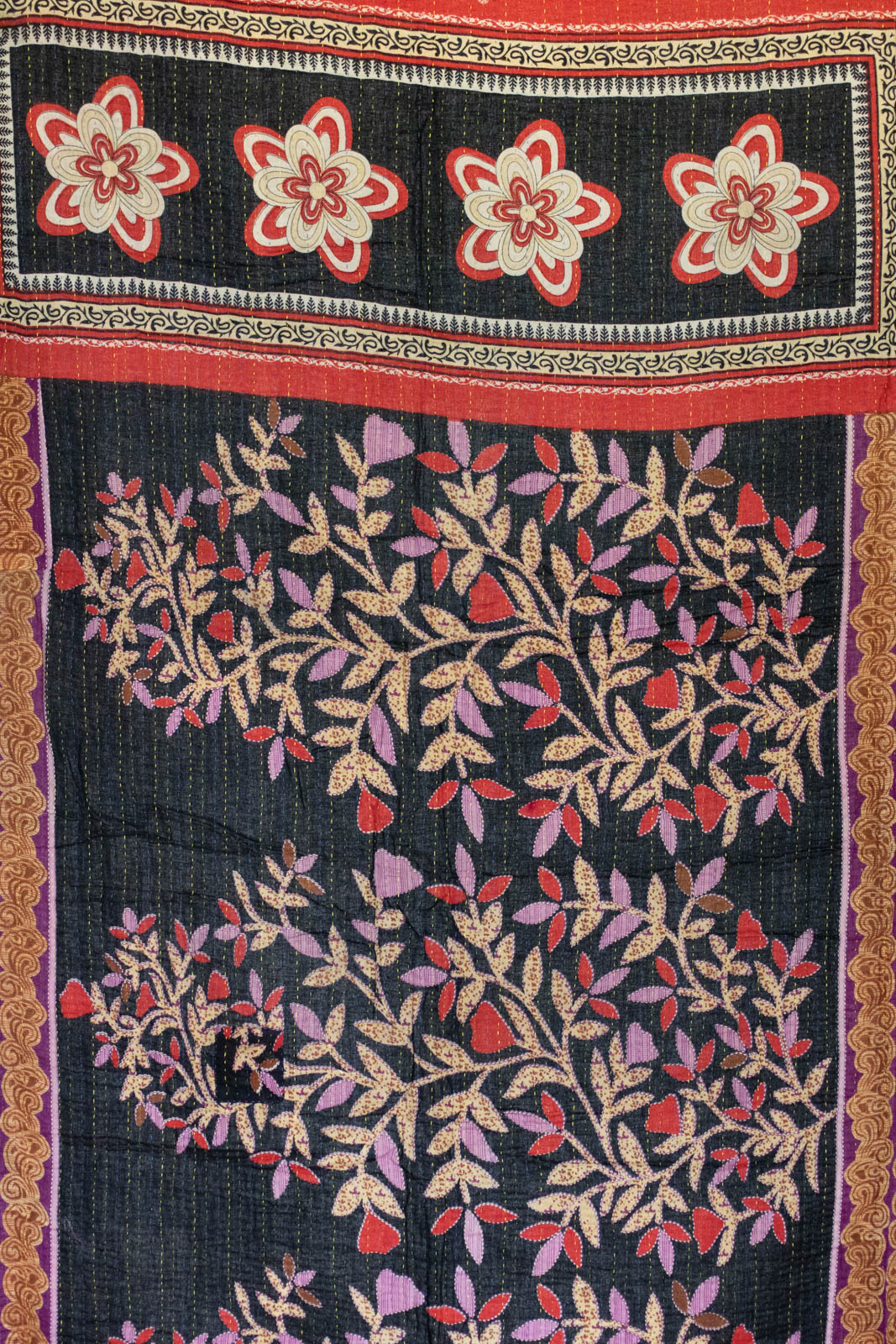 Reveal No. 7 Kantha Large Throw