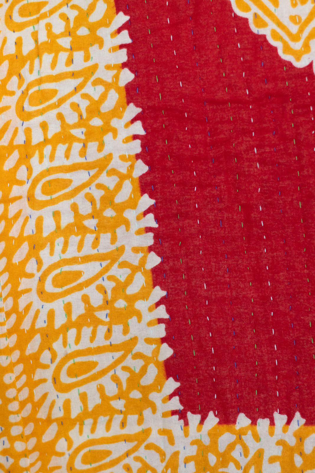 Love No. 3 Kantha Large Throw