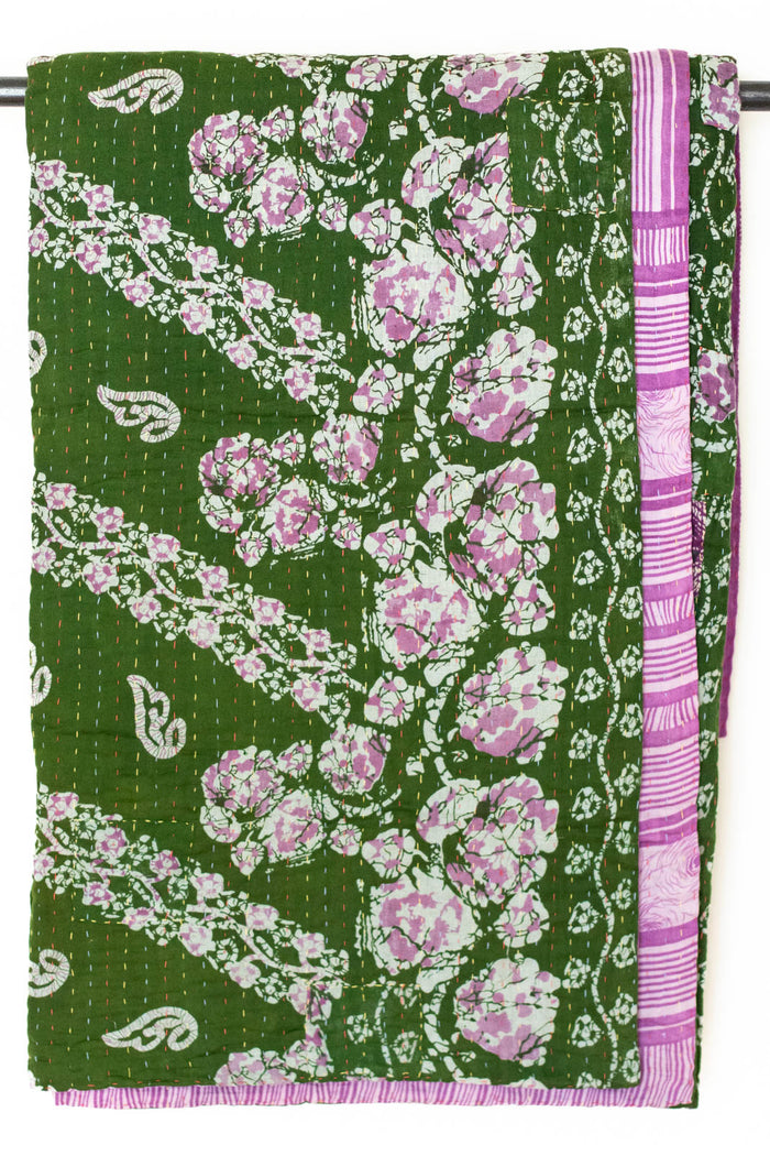 Kantha Extra Large 80" Throw