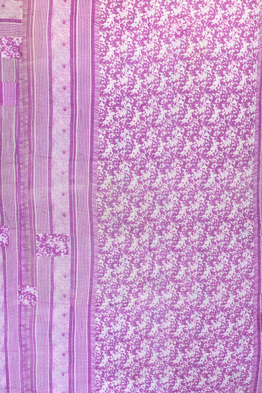 Love No. 4 Kantha Large Throw