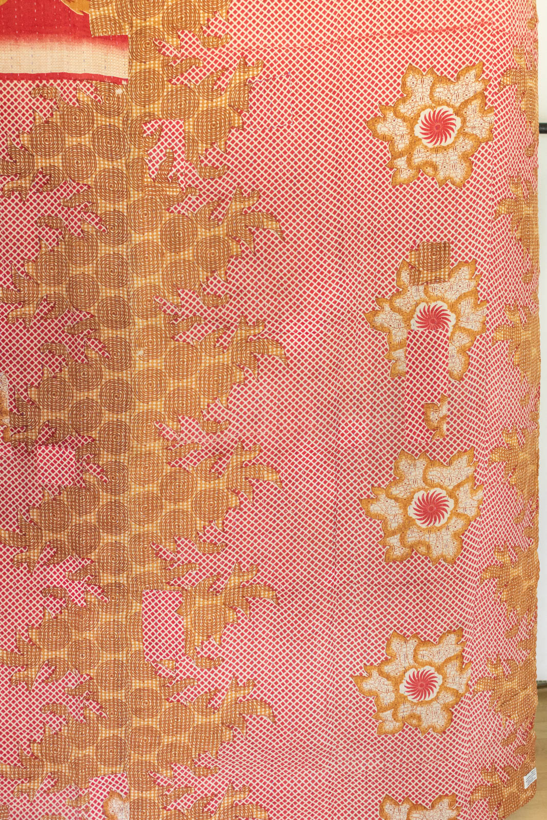 Love No. 5 Kantha Large Throw