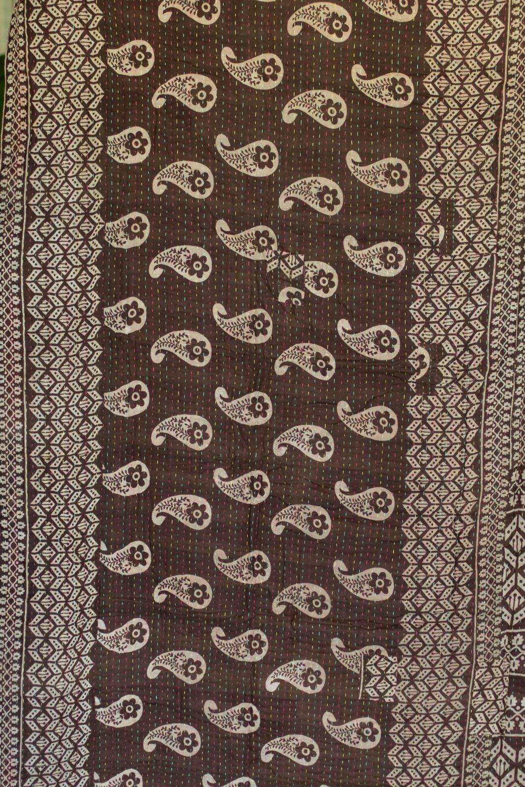Shine No. 1 Kantha Large Throw