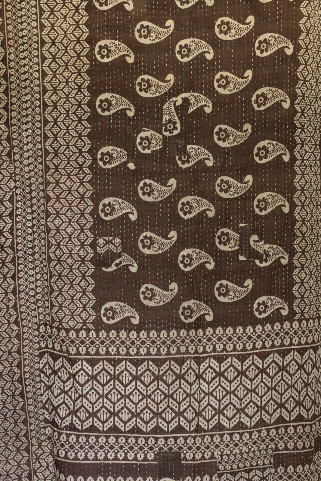 Shine No. 1 Kantha Large Throw