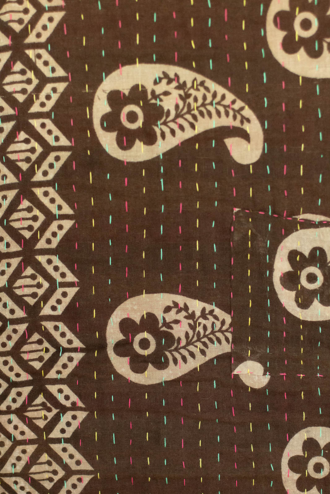 Shine No. 1 Kantha Large Throw