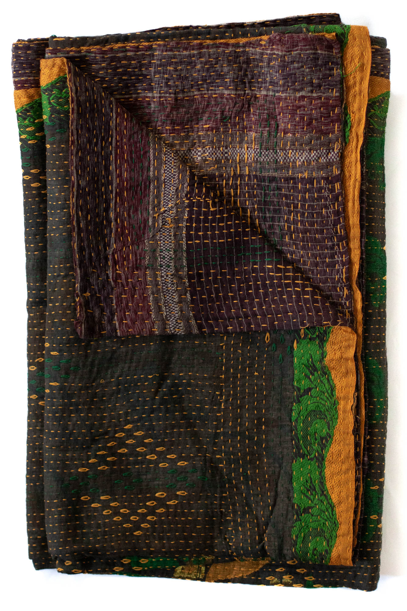 Masterpiece No. 38 Kantha Quilt