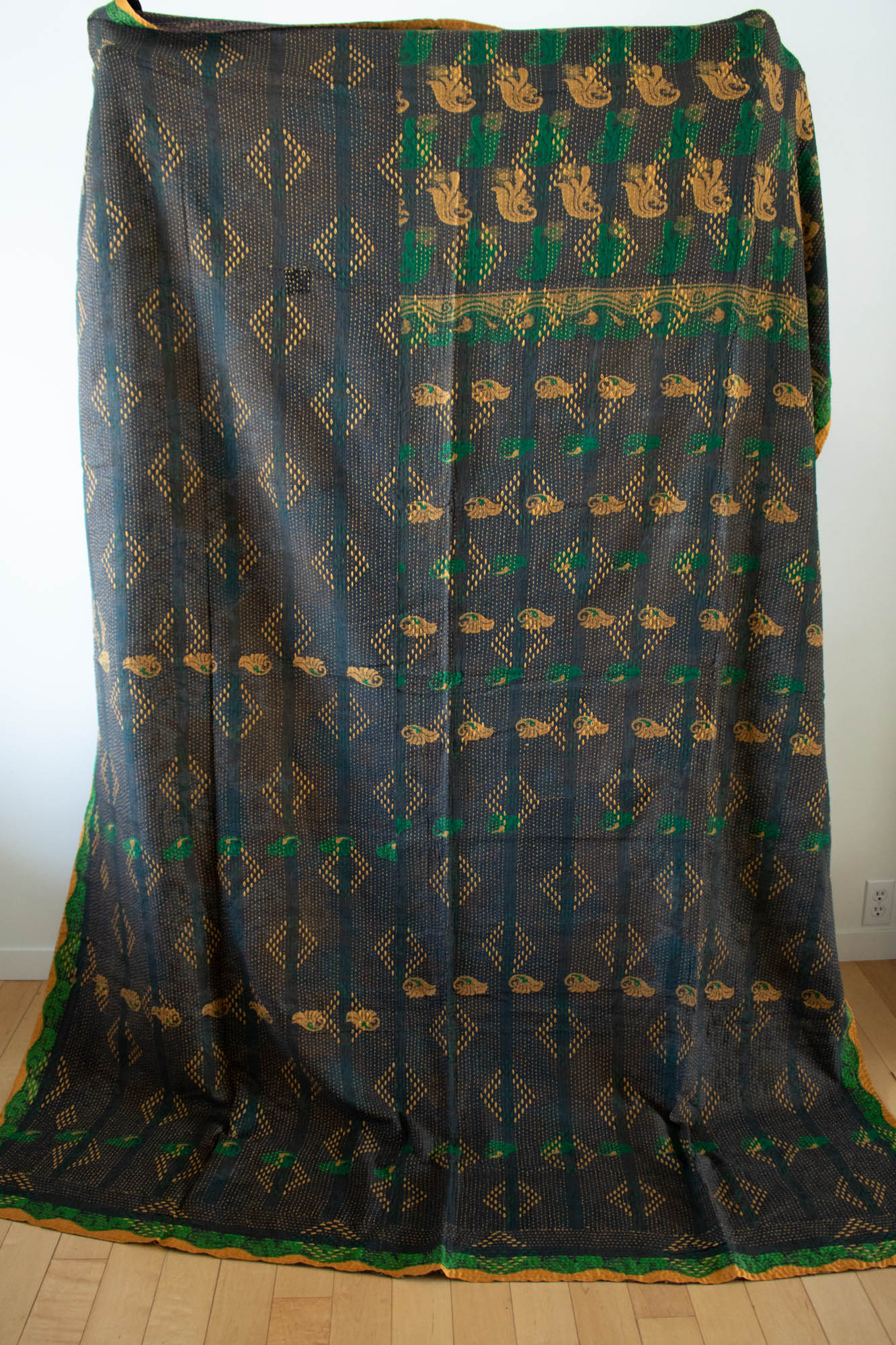 Masterpiece No. 38 Kantha Quilt