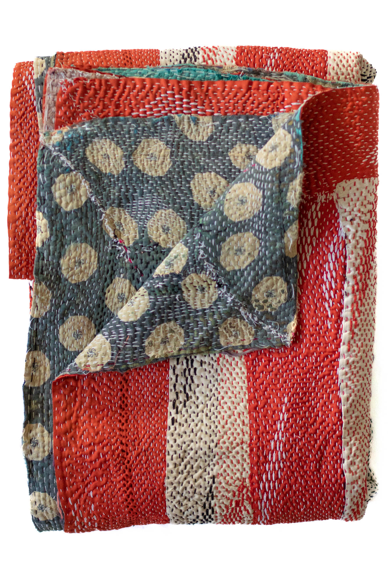 Masterpiece No. 39 Kantha Quilt