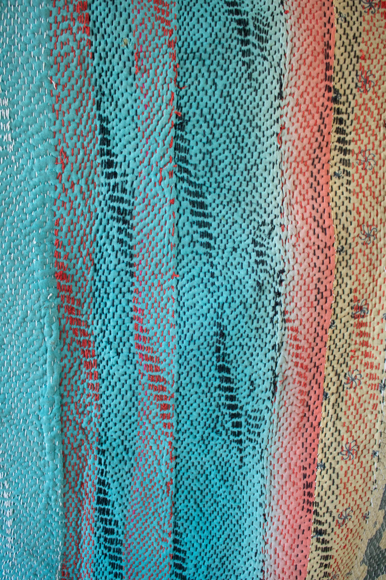 Masterpiece No. 39 Kantha Quilt