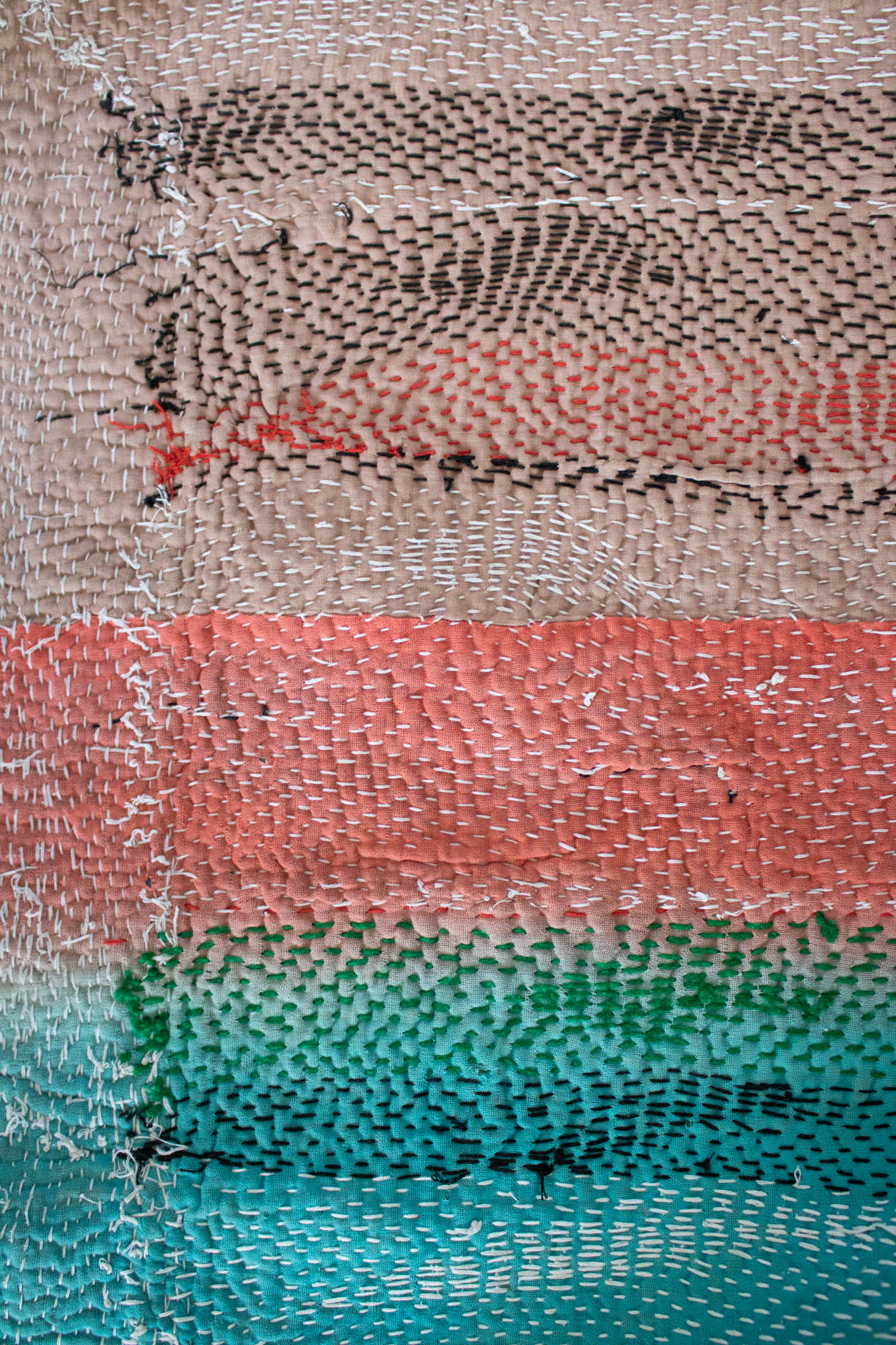 Masterpiece No. 39 Kantha Quilt