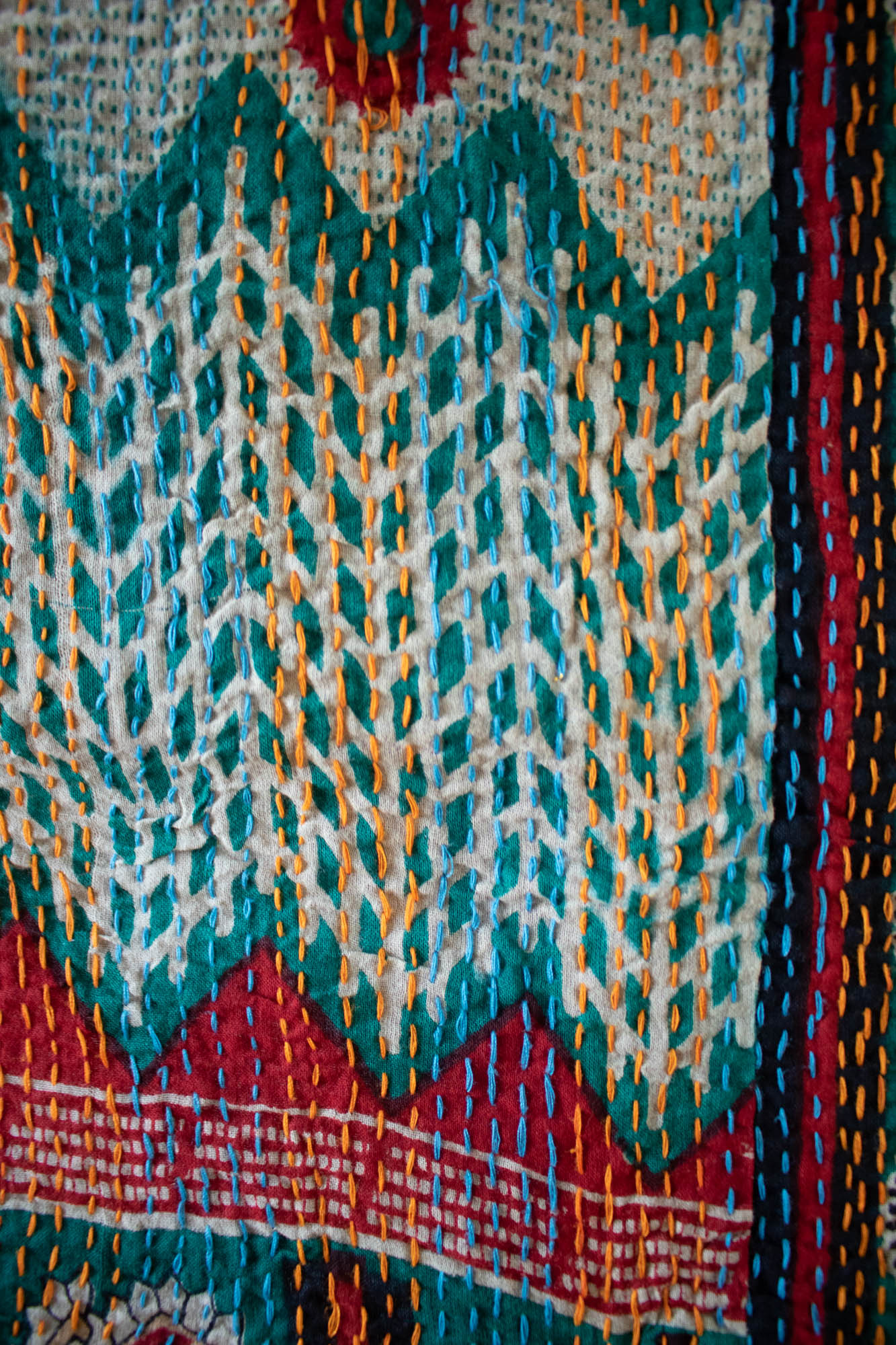 Masterpiece No. 26 Kantha Quilt