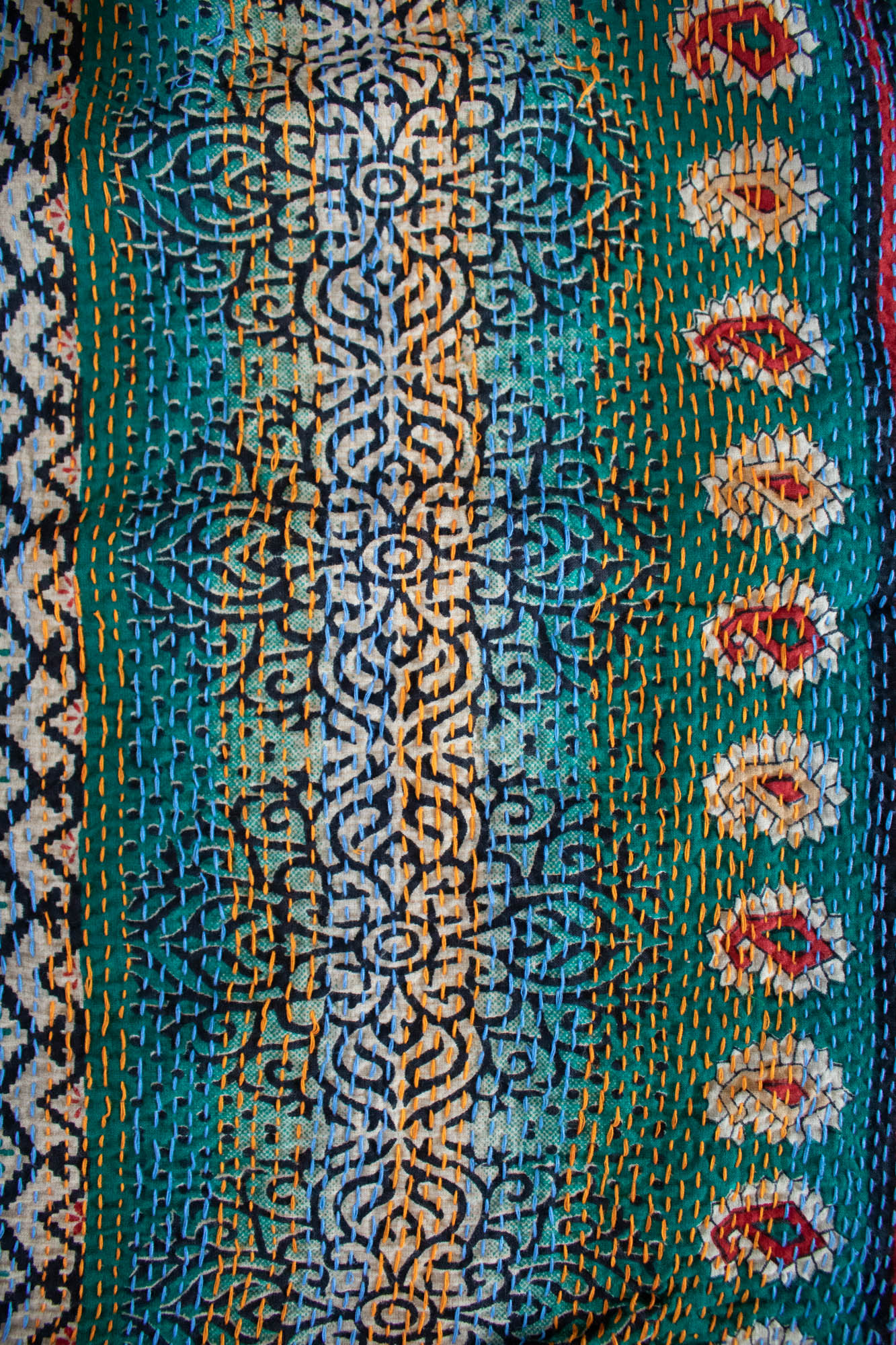 Masterpiece No. 26 Kantha Quilt