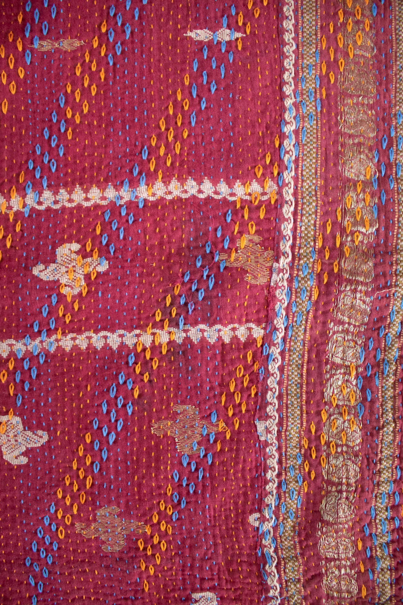 Masterpiece No. 26 Kantha Quilt