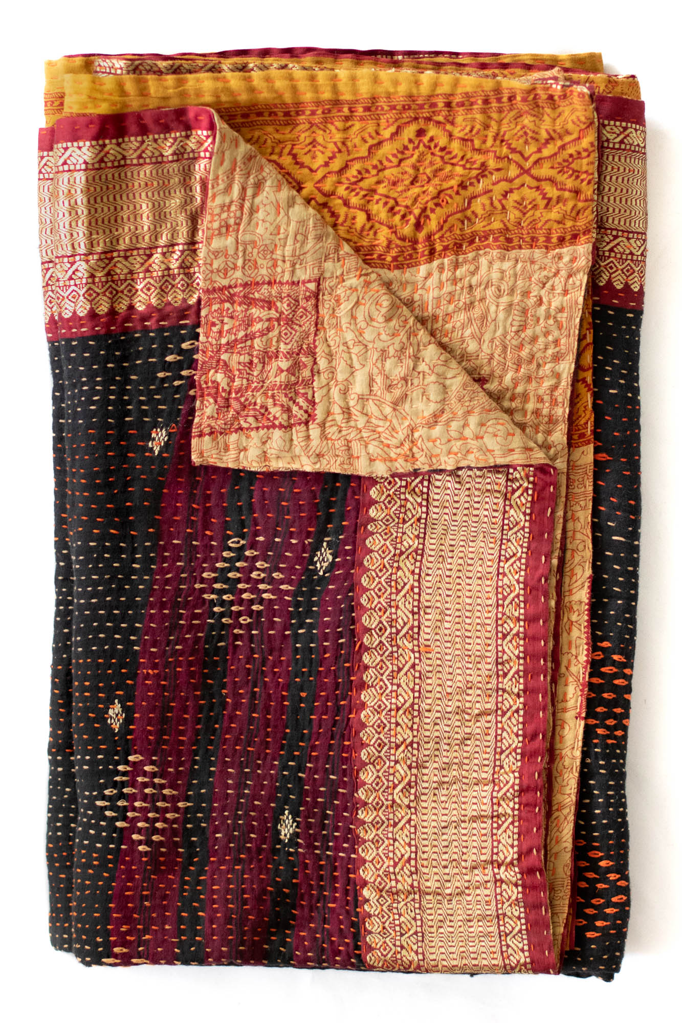 Masterpiece No. 30 Kantha Quilt