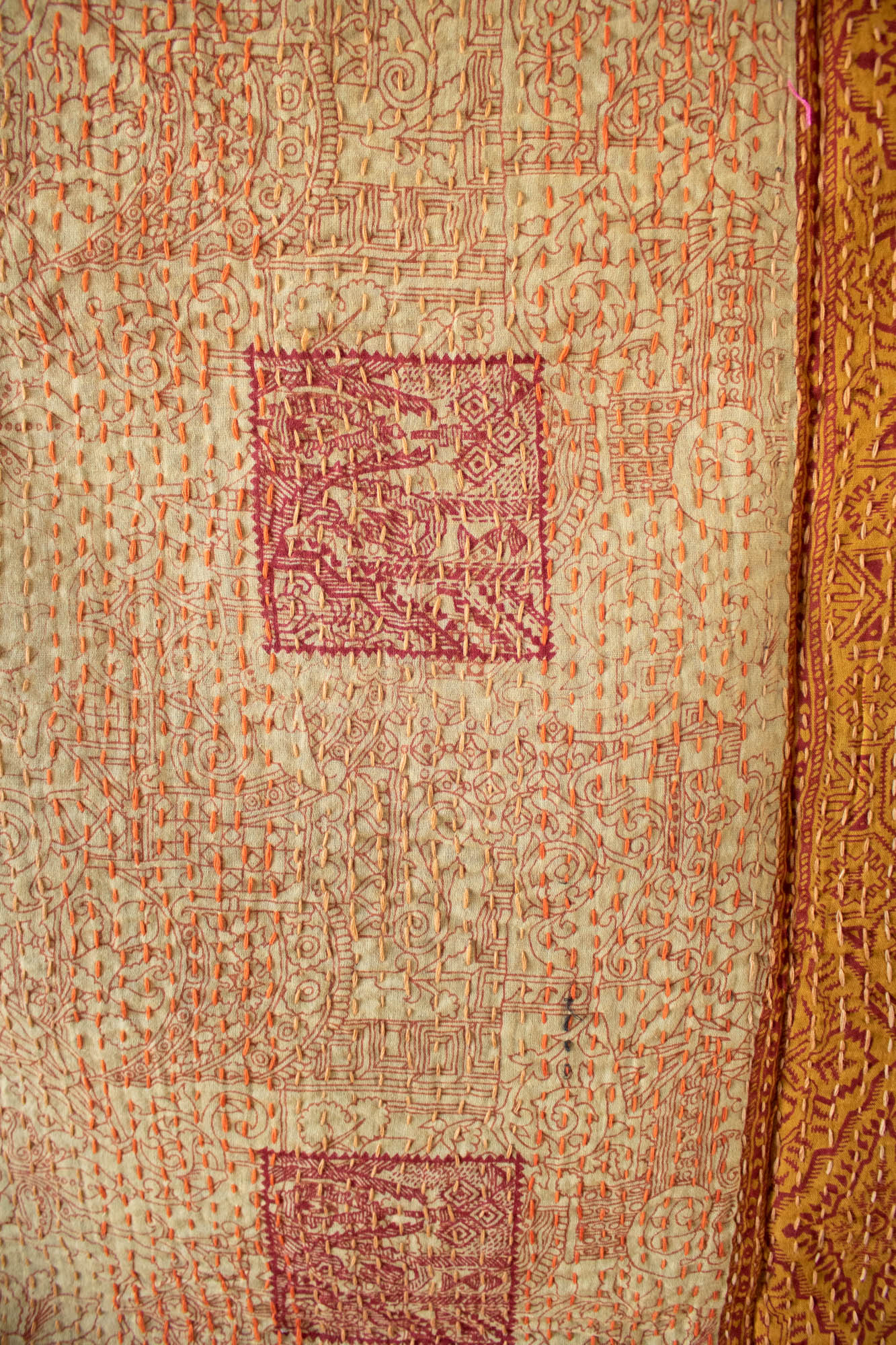 Masterpiece No. 30 Kantha Quilt