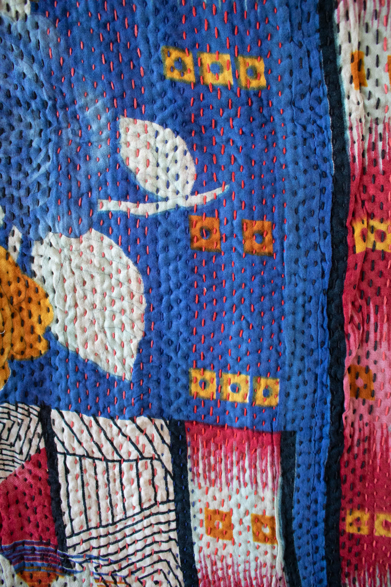 Masterpiece No. 32 Kantha Quilt