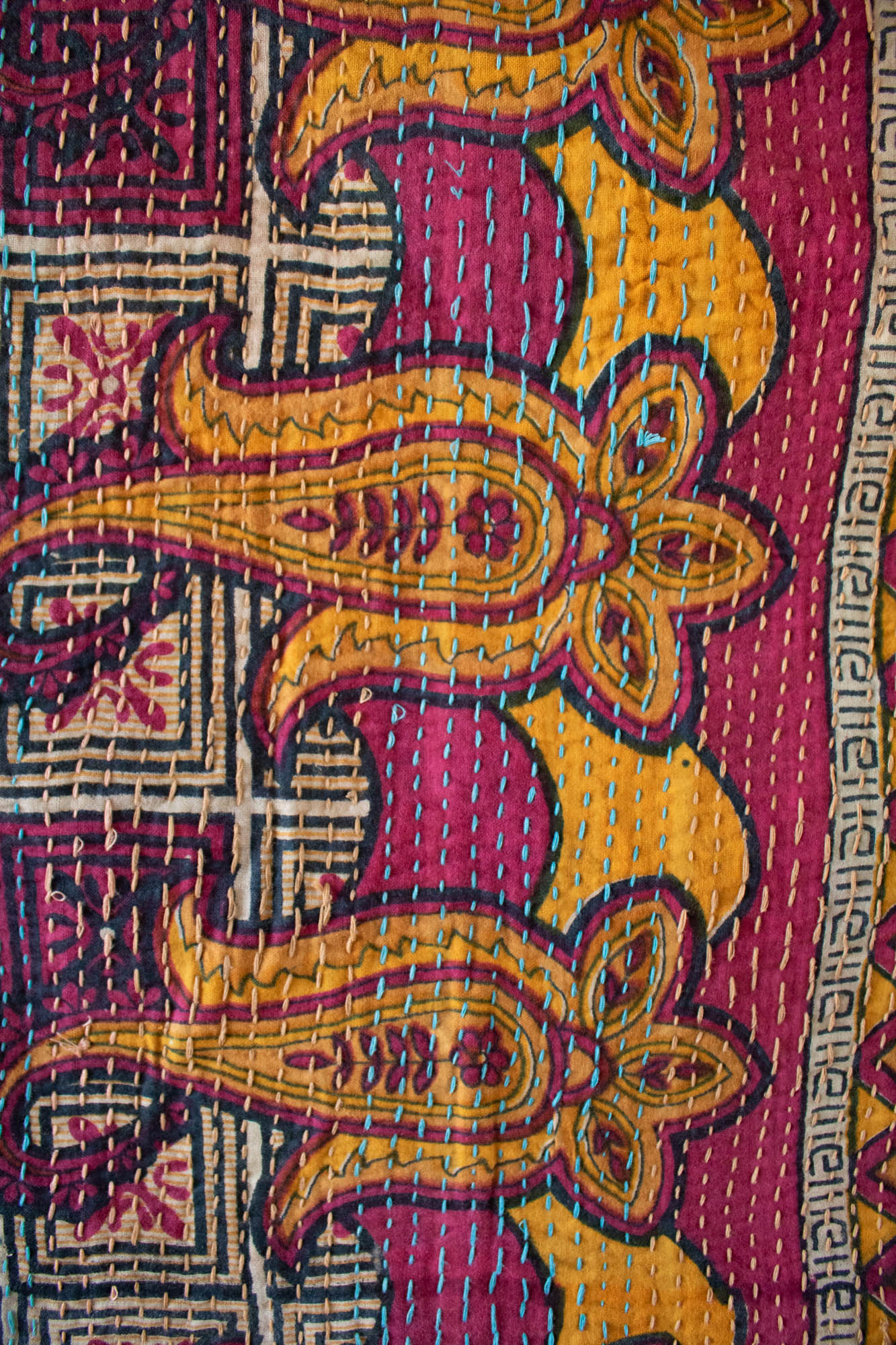 Masterpiece No. 36 Kantha Quilt