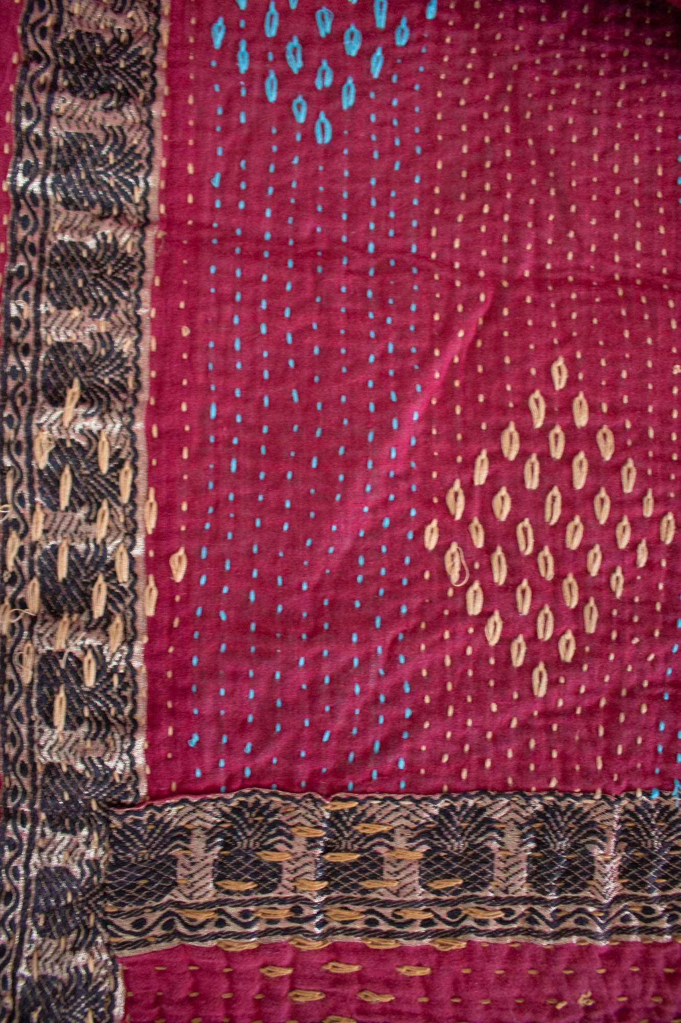 Masterpiece No. 36 Kantha Quilt